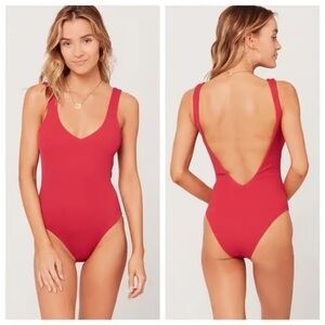 L*Space Arizona ribbed one piece swimsuit